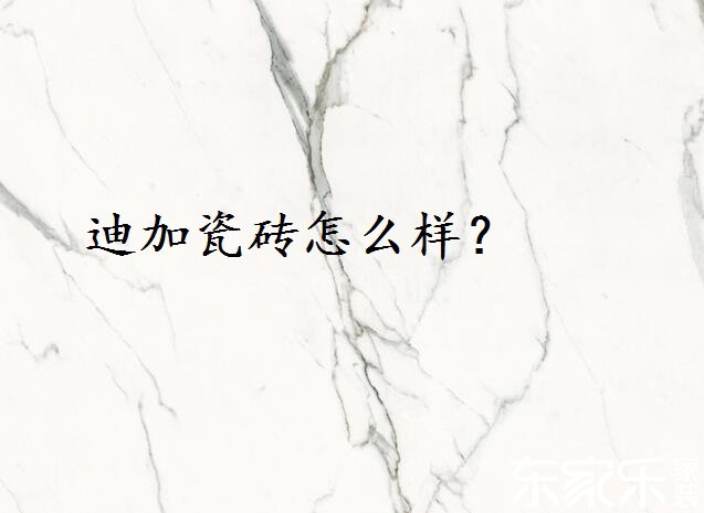 迪加瓷磚怎么樣？好不好？